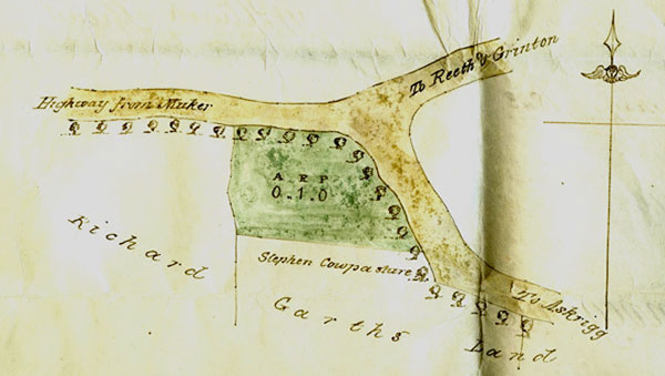 Melbecks Parsonage conveyance sketch