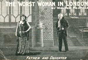 The Worst Woman in London by Walter Melville ©David Allen & Sons 