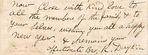 Ralph Daykin 1872 Letter extract -  www.gunnerside.info