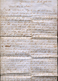 Ralph Daykin 1862 Letter -  www.gunnerside.info