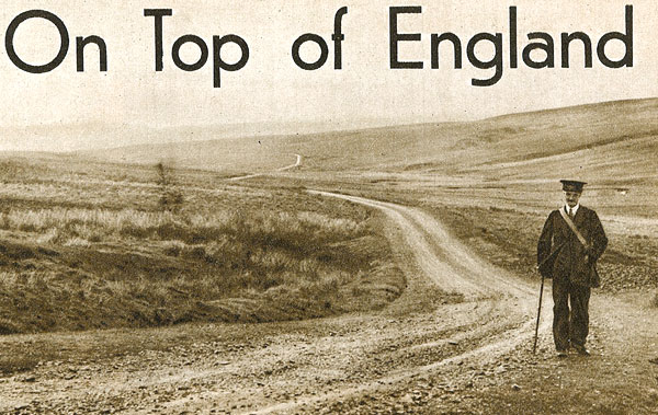 ©1936 Post Office Magazine - On Top of England