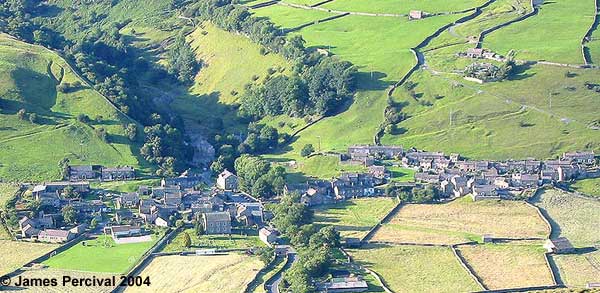 Gunnerside village ©2004 James Percival