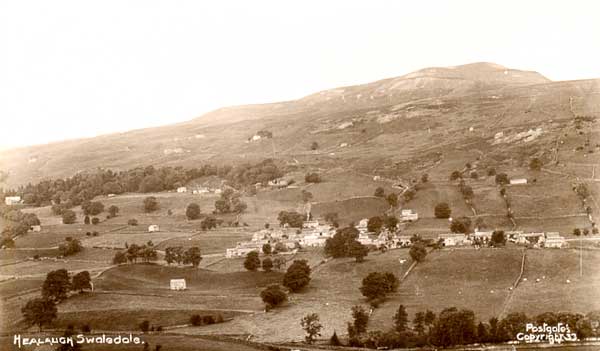 Healaugh Postcard 1936 &copy;Postgate