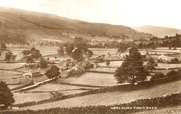 Healaugh from the East &copy;Valentine and Sons