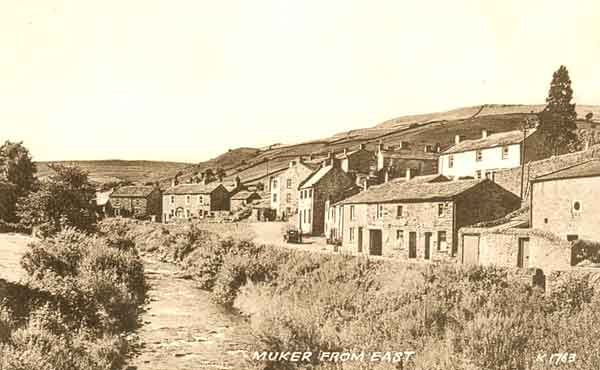 Muker from East Postcard &copy;Valentines