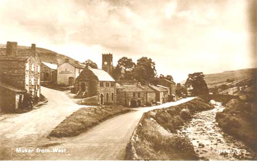 Muker from West Postcard &copy;Jacksons  of Reeth