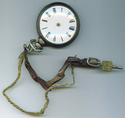 Pocket watch owned by George Buxton's grandfather