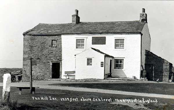 Tan Hill Inn postcard